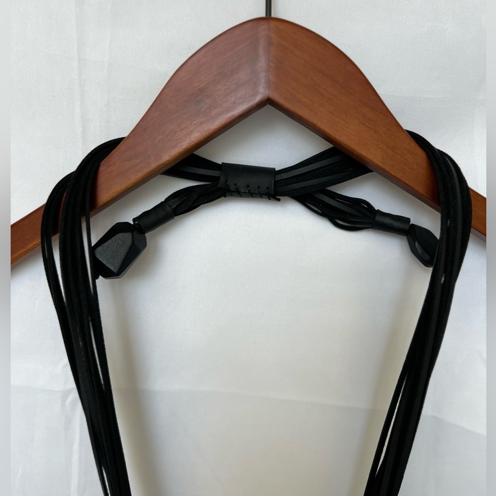 Black Rope Necklace - Picture 4 of 4